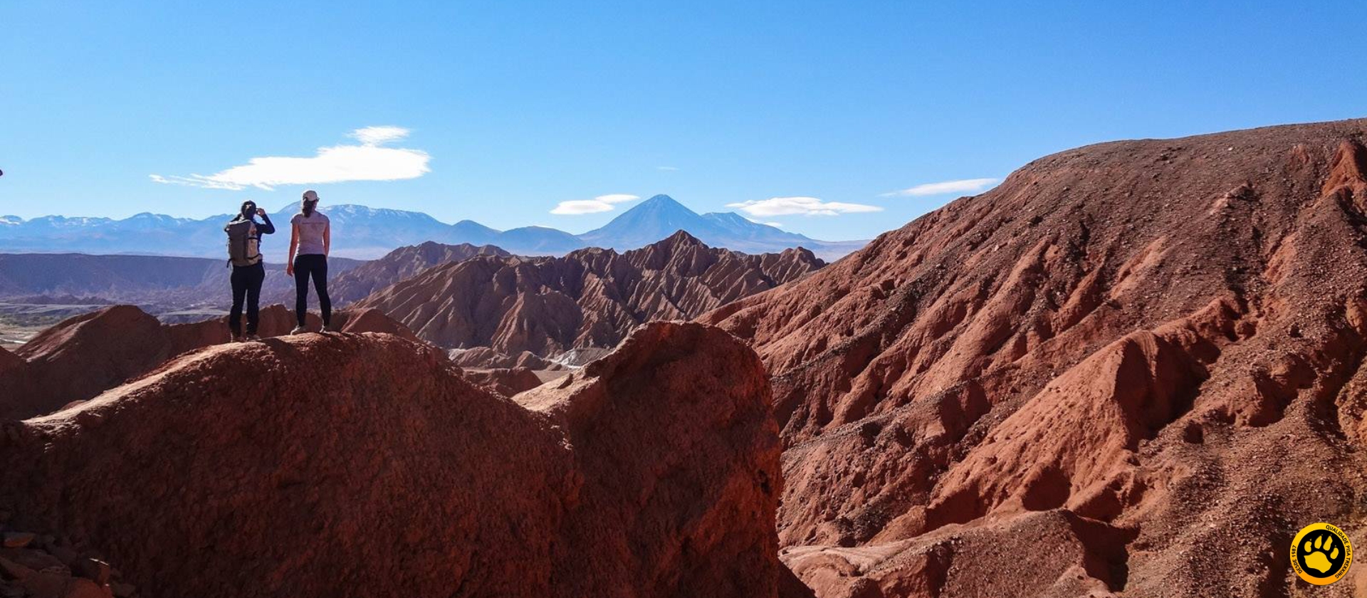 Deserto do Atacama com crianças